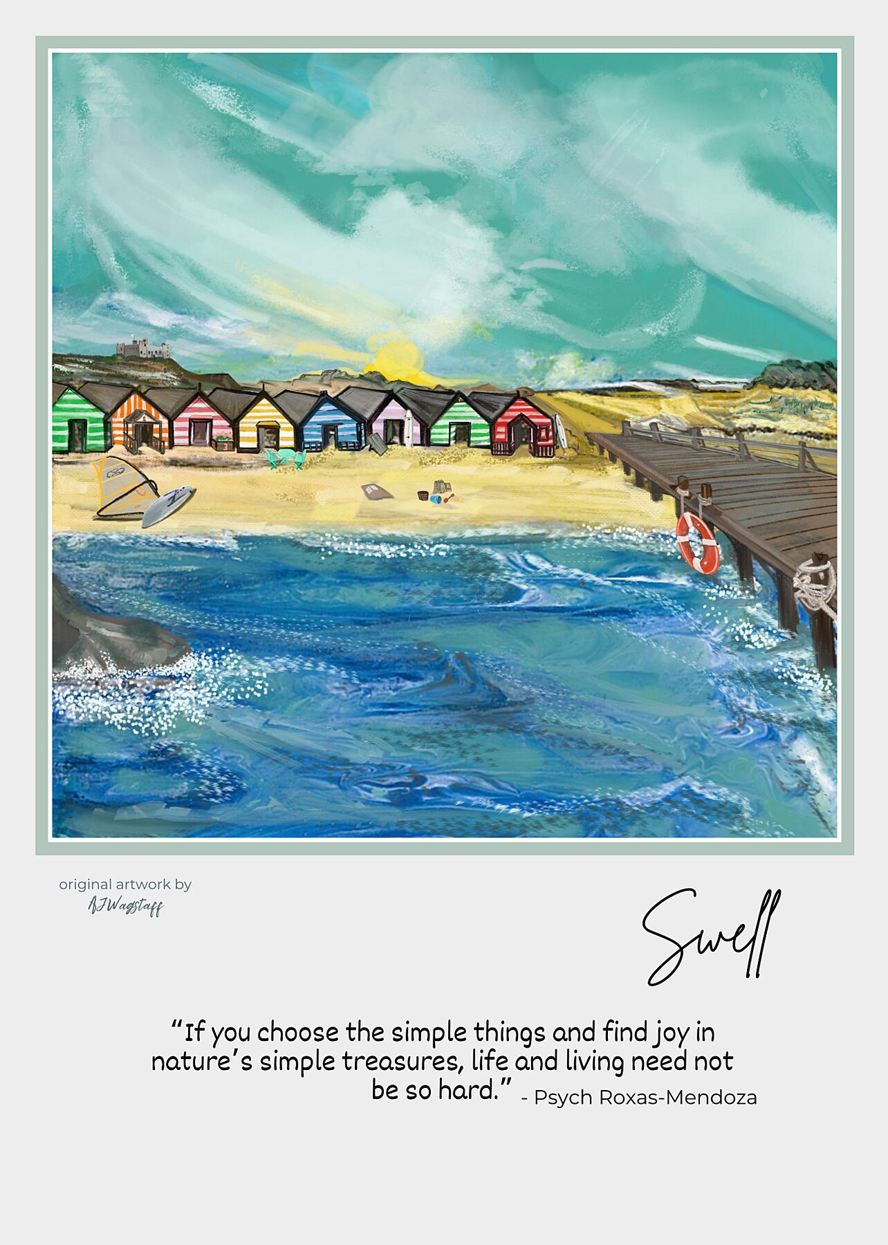 Swell | Poster Edition – Artsy Amy Illustrates