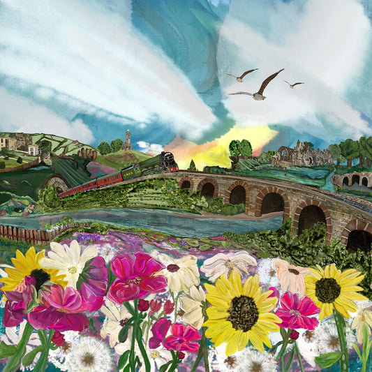Steaming North - Murals on Paper