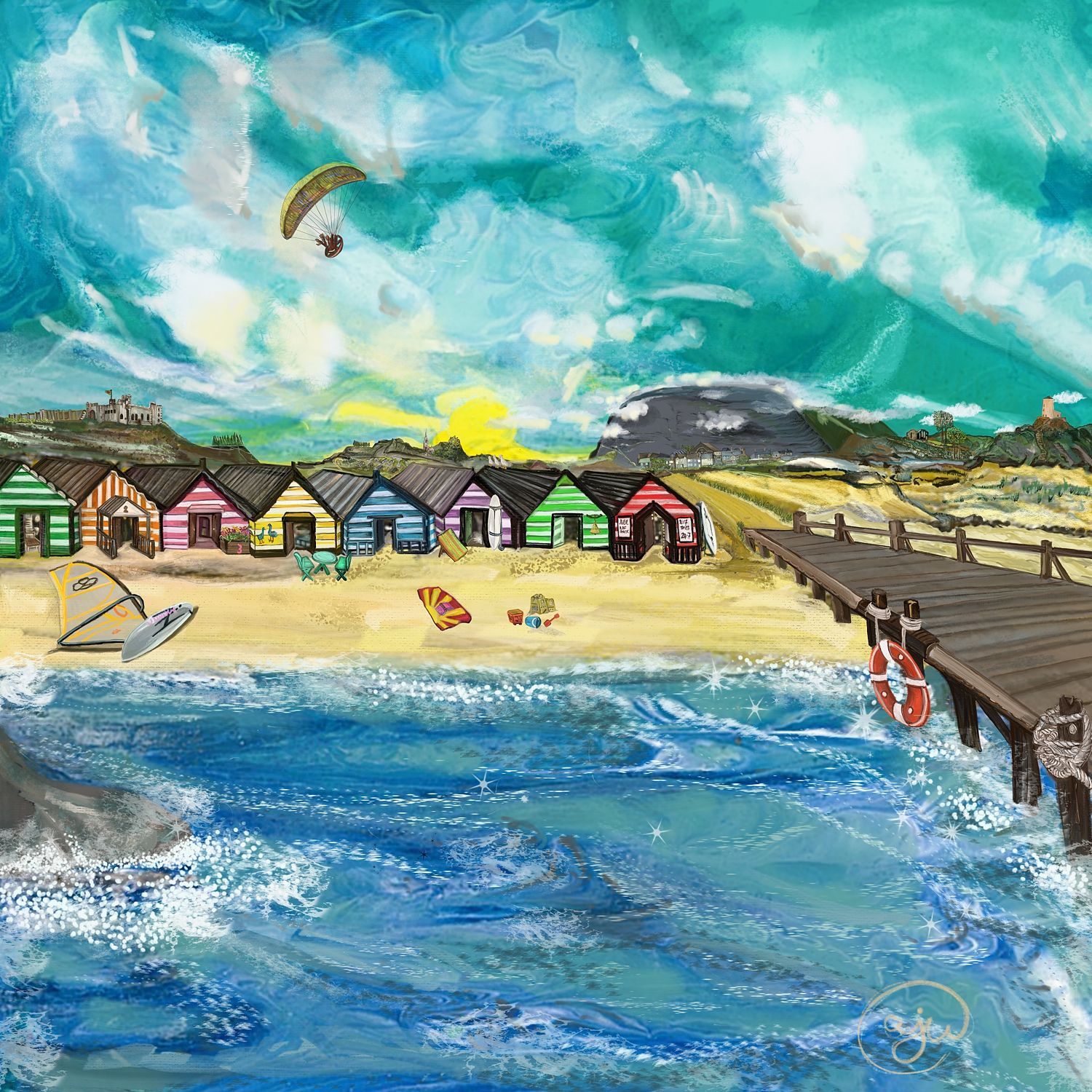 SWELL - Murals on Paper AjW