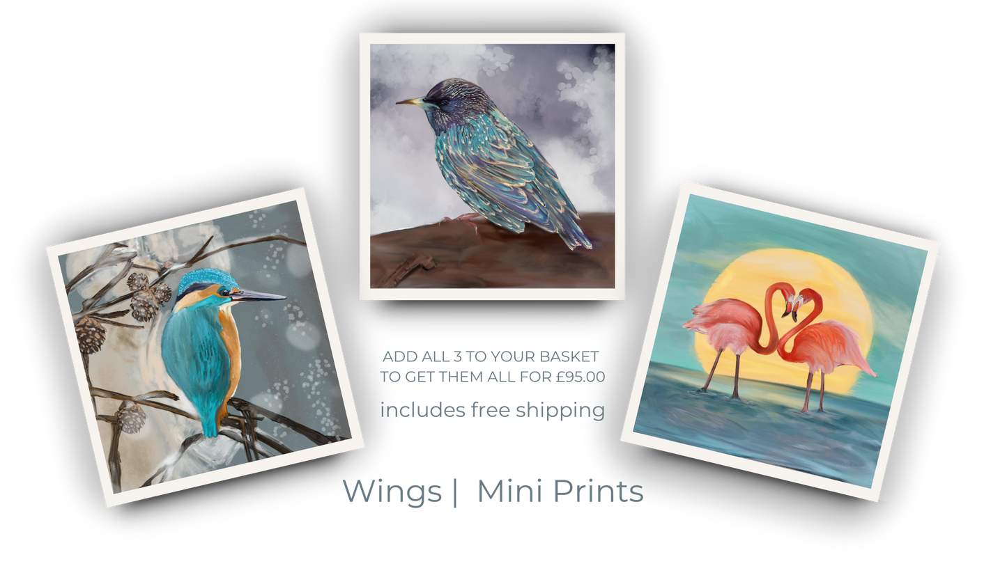 Mini Prints Set of 3